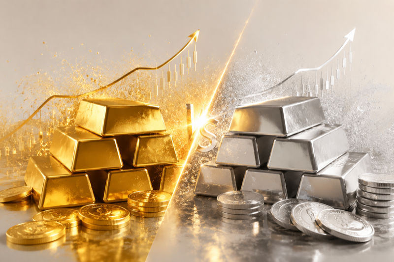 Gold vs Silver: What Each Metal Actually Does in a Portfolio